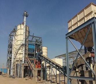 我公司一鋁礬土項目安裝順利進行