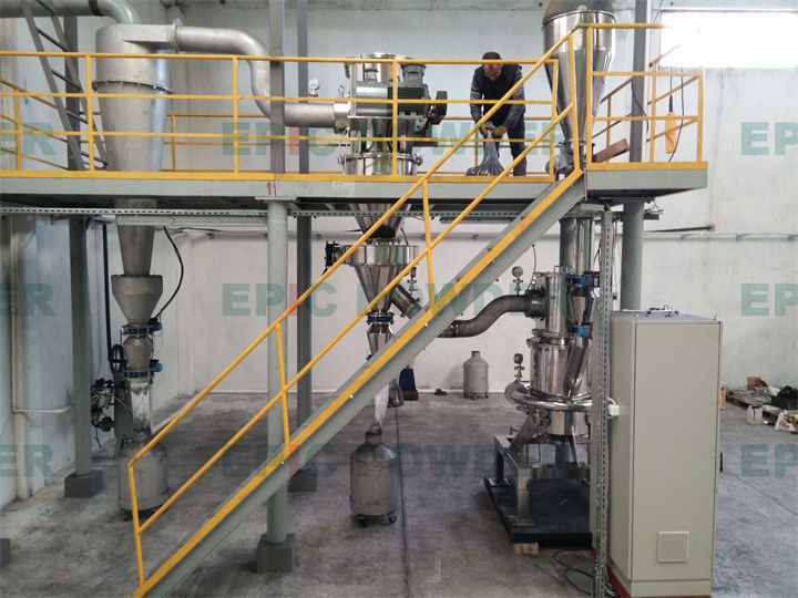 實(shí)驗(yàn)型圓盤式氣流粉碎機(jī)