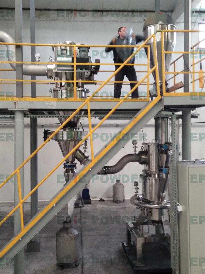 實驗室圓盤式氣流粉碎機