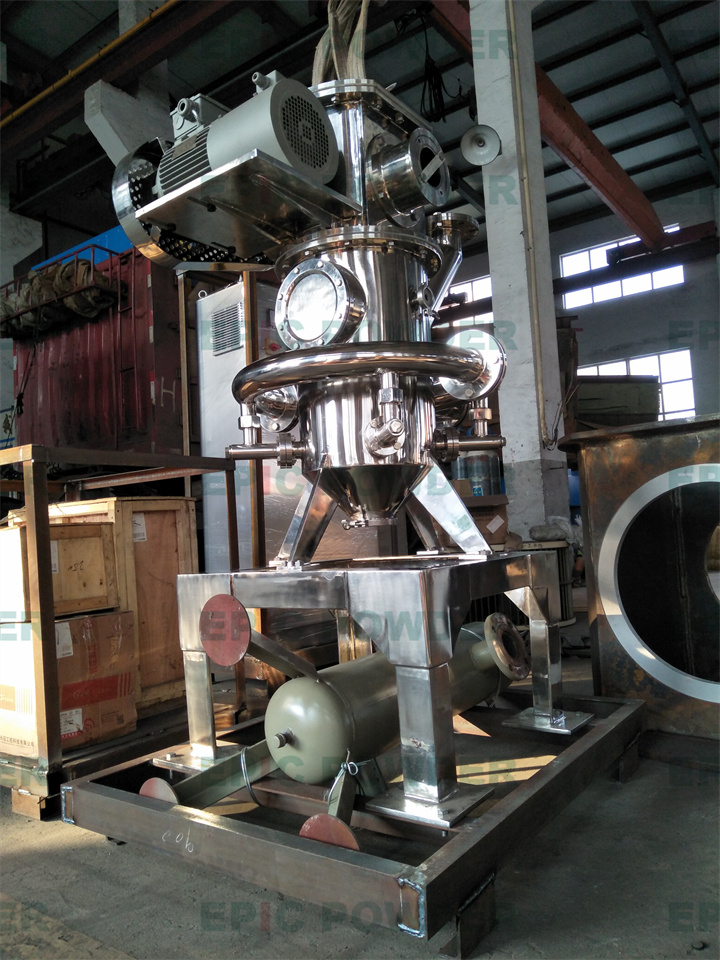 實驗型對噴式氣流粉碎機