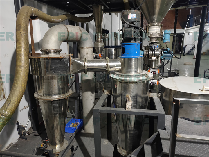 實驗型圓盤式氣流磨