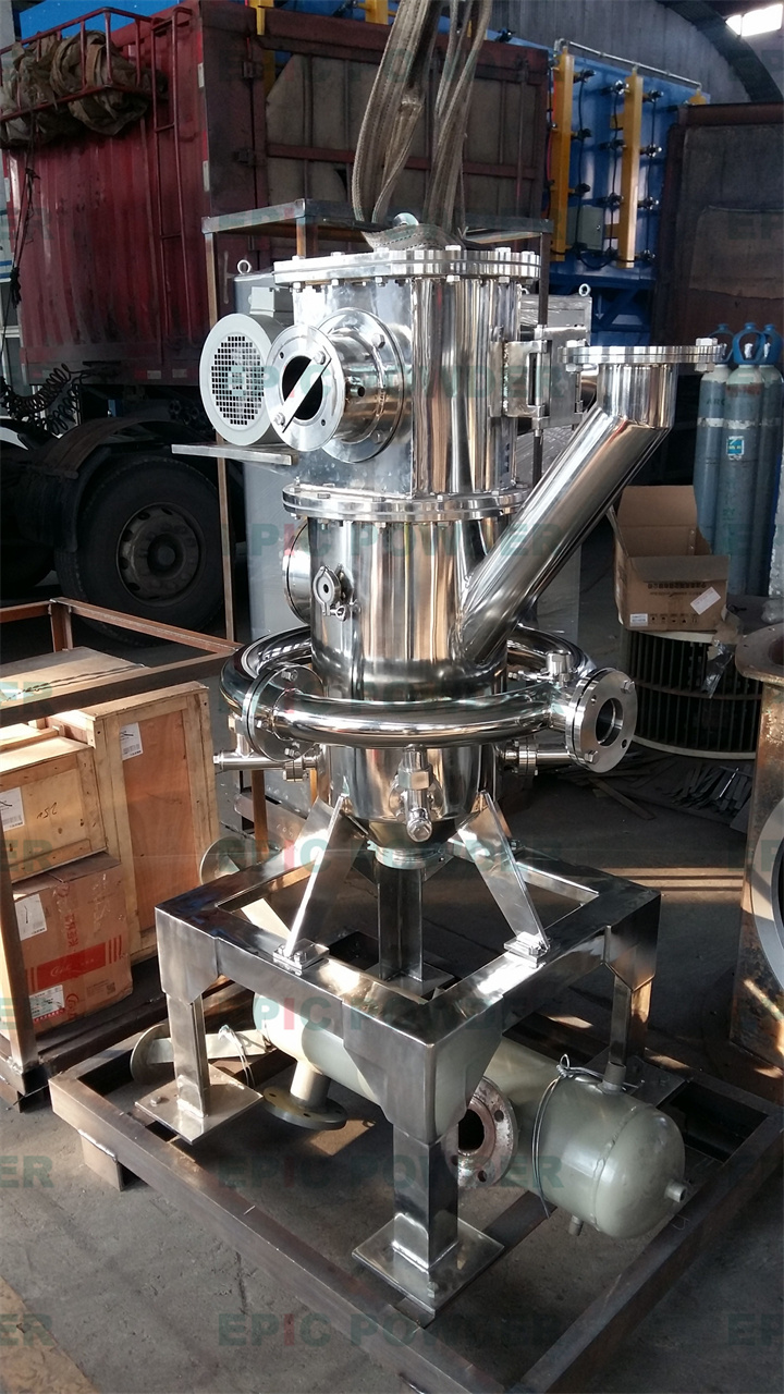 實(shí)驗(yàn)型對噴式氣流粉碎機(jī)