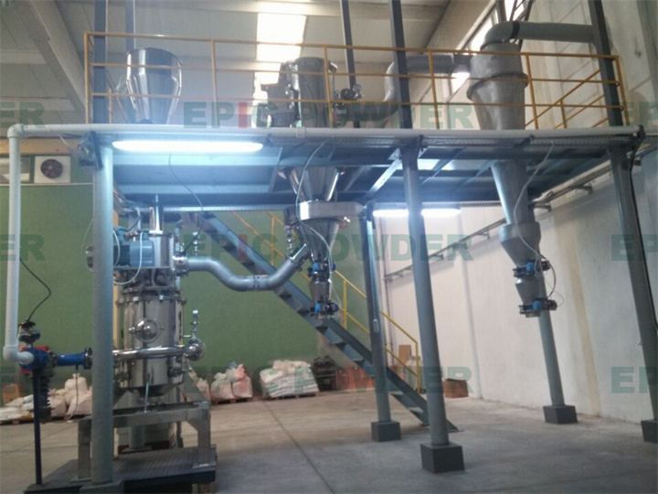 實驗型扁平式氣流粉碎機