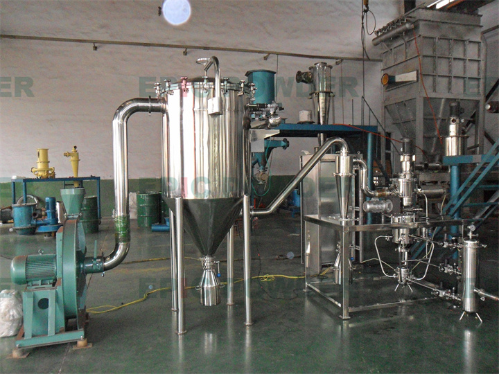 實驗型對撞式氣流粉碎機