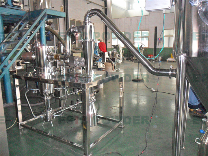 實驗型圓盤式氣流磨