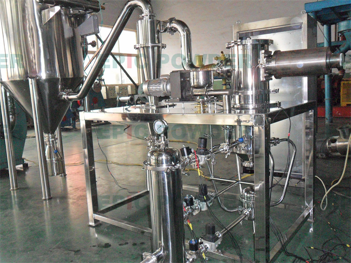 小產量流化床氣流磨