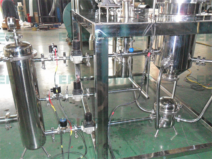 實驗型圓盤式氣流粉碎機