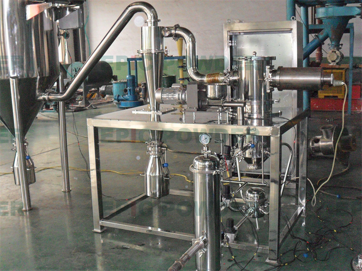 小型圓盤式氣流磨