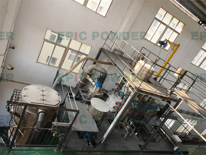 超微對(duì)噴式氣流磨