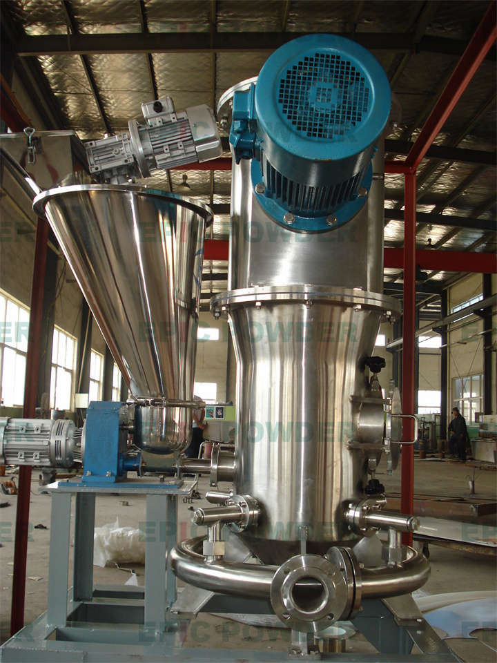 實驗型對撞式氣流磨