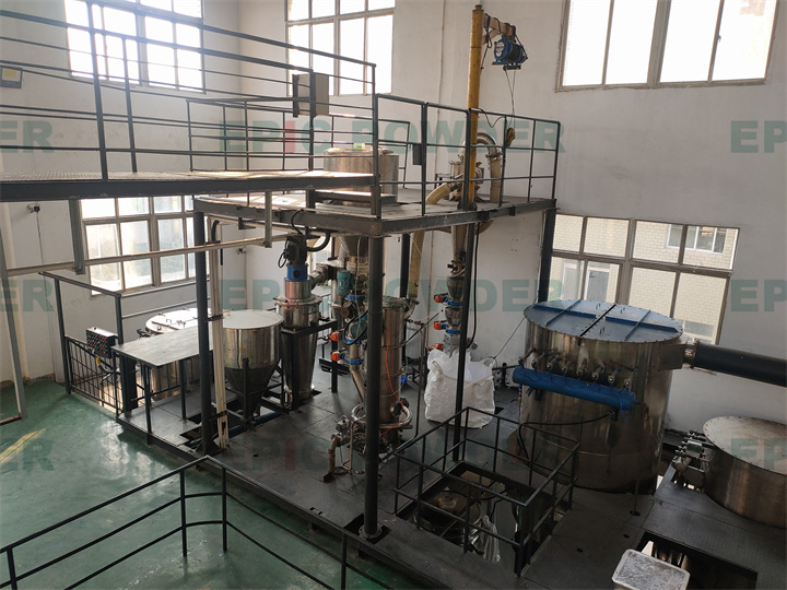 實驗型對噴式氣流粉碎機