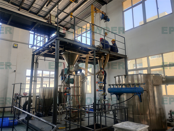 量產型流化床氣流磨