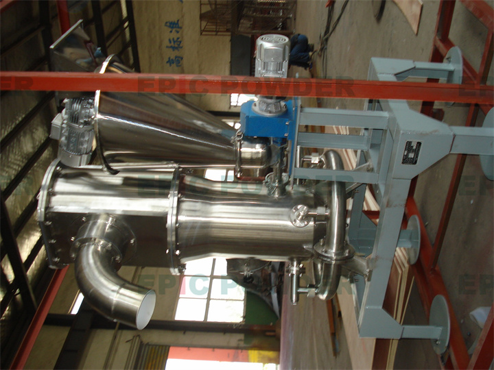 超微對(duì)噴式氣流磨