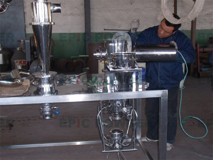 大產量對撞式氣流粉碎機