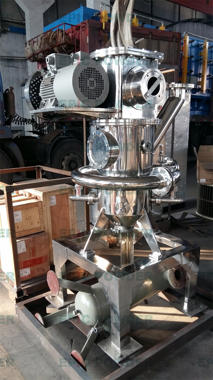 小產量氣流式粉碎機