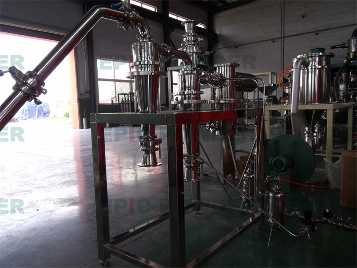 實驗型對噴式氣流粉碎機