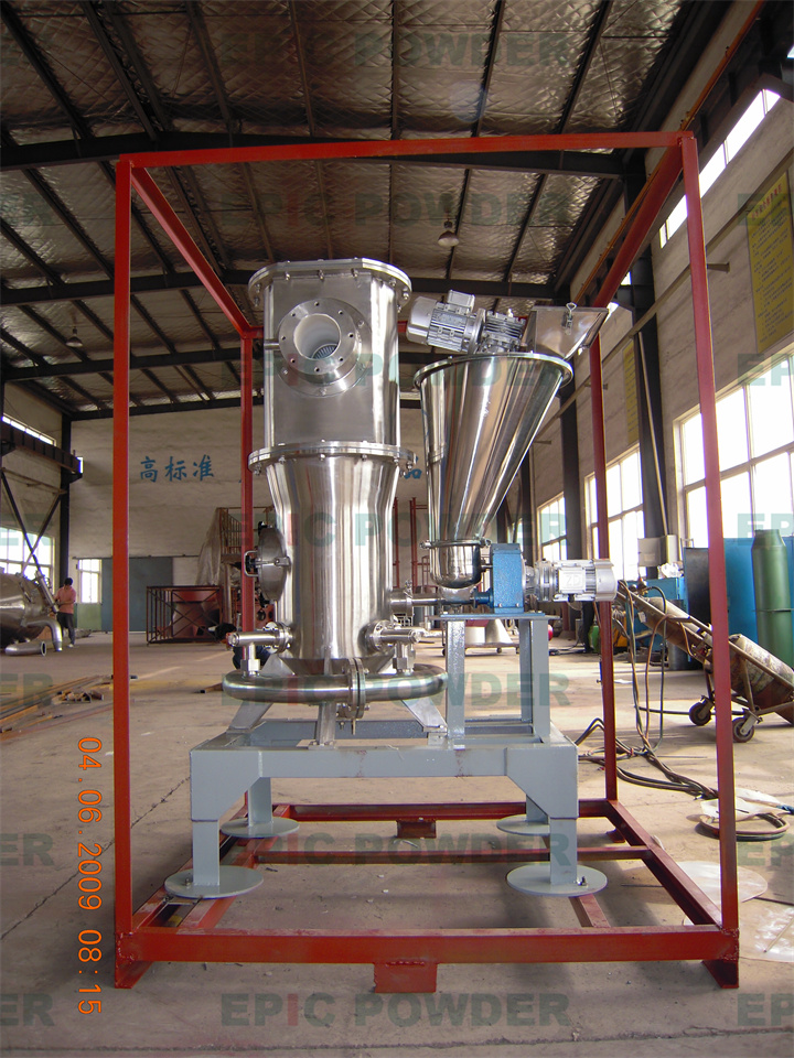 實(shí)驗(yàn)型流化床氣流粉碎機(jī)