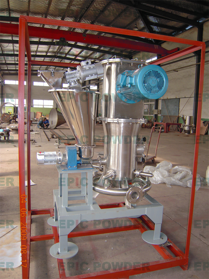 大型對(duì)噴式氣流磨