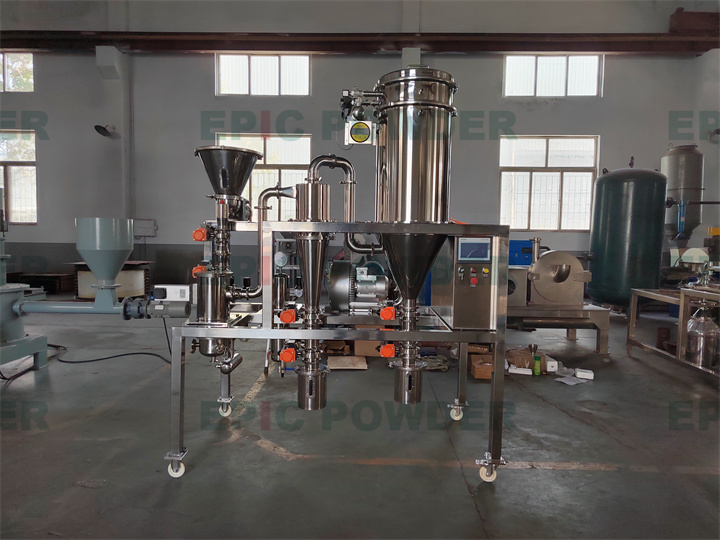 小型圓盤式氣流磨