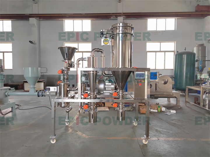 超微超細(xì)對(duì)噴式氣流磨